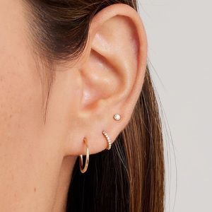 Gorjana 14k Gold Classic 15mm Hoops